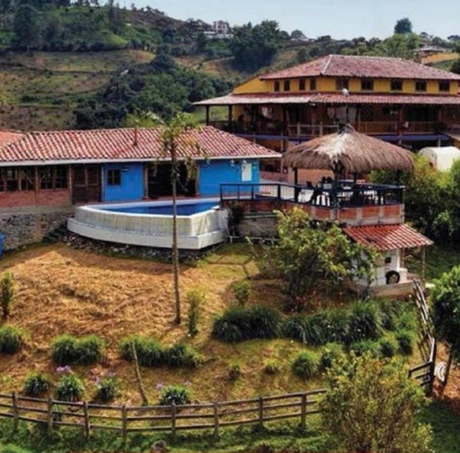 Castillo de Cascadas Finca Hotel Salamina Esterno foto