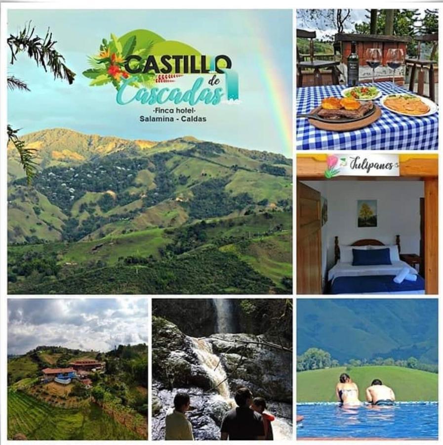 Castillo de Cascadas Finca Hotel Salamina Esterno foto